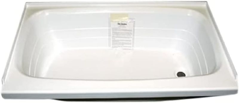 Photo 1 of (DAMAGED) Kinro Composites White 24X40 Right Full Tub