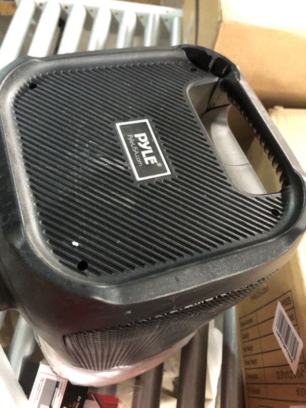 Photo 2 of Pyle Wireless Portable Bluetooth Boombox Speaker, Black