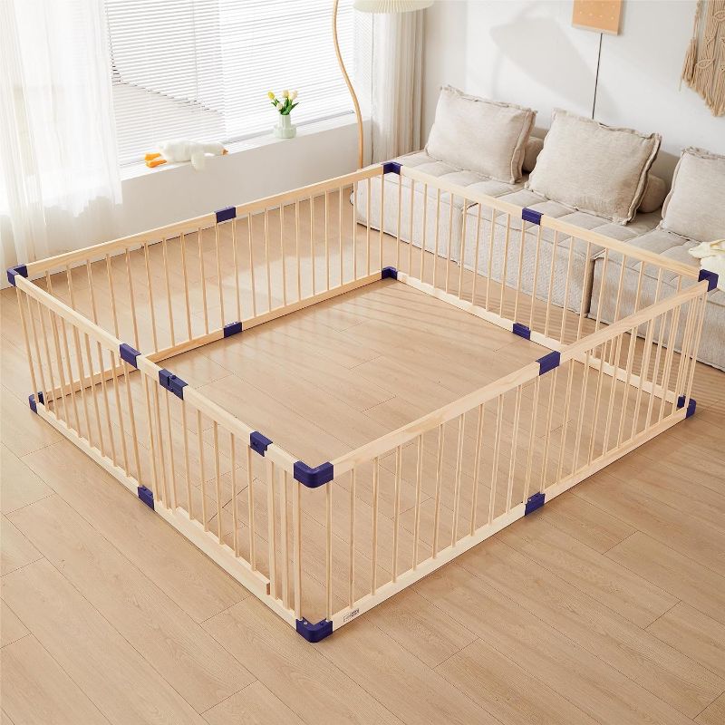 Photo 1 of Baby wooden Playpen Play Pen, with Door(180x240x61cm)