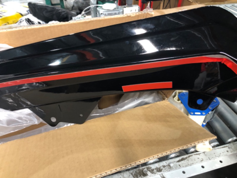 Photo 1 of Archaic Front Bumper Lip Spoiler Compatible with Honda Accord Sedan SE/EX-L/LX/Touring 2021 2022, Splitter Under Chin Spoiler Body Kit Lower Sport Spoiler(Glossy Black)