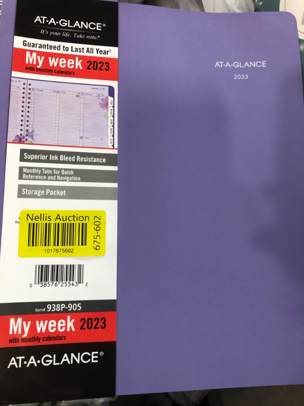 Photo 2 of AT-A-GLANCE 2023 Weekly & Monthly Planner,