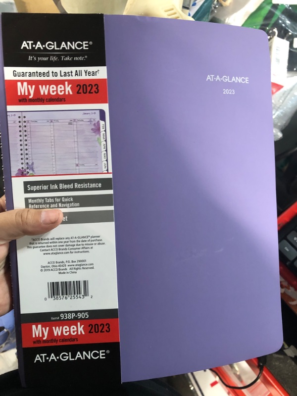 Photo 2 of AT-A-GLANCE 2023 Weekly & Monthly Planner, 