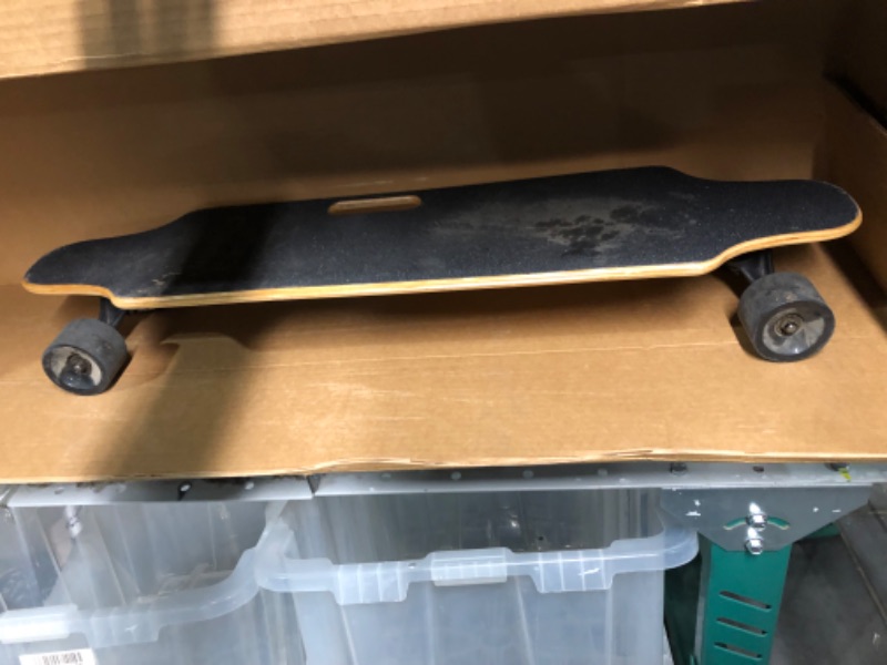 Photo 2 of ***NONFUNCTIONAL - HEAVILY USED - SEE NOTES***
Aceshin 35.4'' 350W Electric Skateboard 8 Layers Maple Motorized Longboard Skateboard 12MPH Black