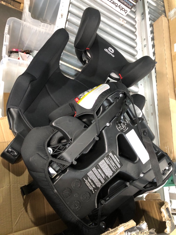 Photo 2 of Diono Cambria 2 XL 2022, Dual Latch Connectors, 2-in-1 Belt Positioning Booster Seat, Black 