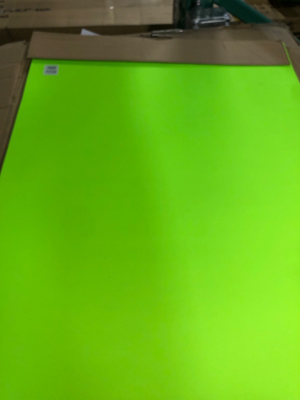 Photo 3 of BAZIC 22" X 28" Fluorescent Green Poster Board (Case of 25)