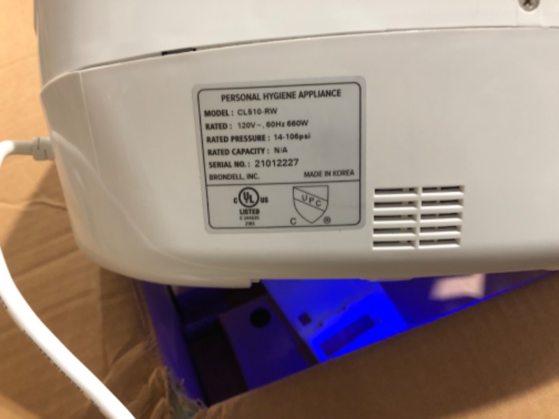 Photo 11 of **PARTS** *SEE NOTES* Brondell CL510-RW Swash CL510 Electric Bidet Toilet Heated Seat