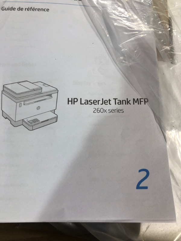 Photo 3 of HP LaserJet-Tank MFP 2604sdw Wireless Black & White Printer Prefilled With Up to 2 Years of 