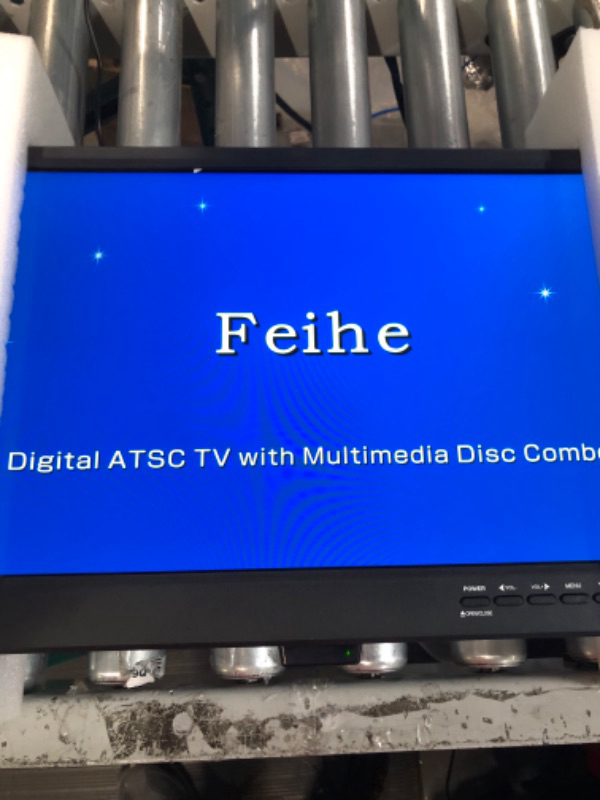 Photo 2 of Feihe 19 Inch TV with Built-in DVD Player, FHD 1080P LED Flat Screen DVD Combo TV 