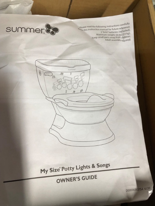 Photo 4 of **FOR PARTS**SEE NOTES**My Size White Lights & Songs Training Potty - Each