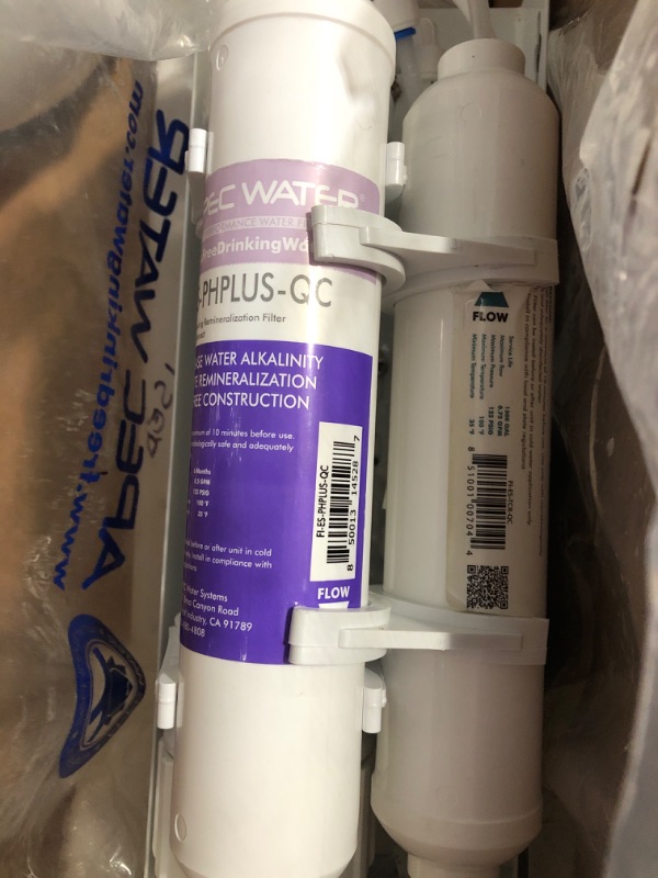 Photo 4 of * item used * missing some filters * see all images * 
APEC Top Tier 5-Stage Ultra Safe Reverse Osmosis Drinking Water Filter System 