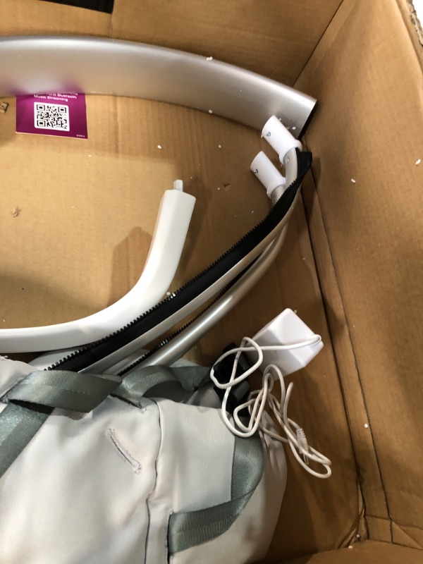 Photo 1 of 4moms MamaRoo Multi-Motion Baby Swing, Bluetooth Baby Swing with 5 Unique Motions, Grey