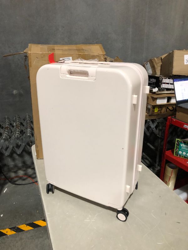 Photo 1 of Suitcase Luggage with Spinner Wheels, Mixi Hardside Rolling Suitcase PC 28"