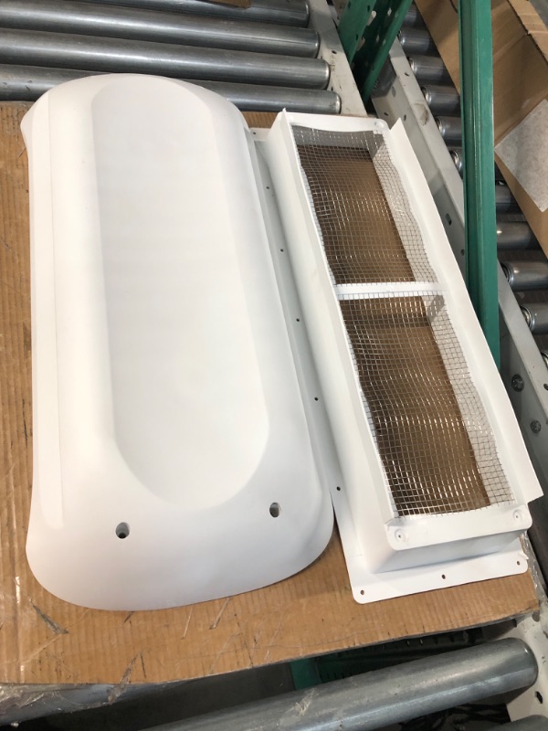 Photo 3 of Dometic 3311236 Polar White Plastic Vent Roof