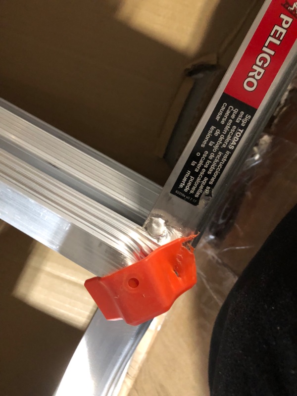 Photo 1 of *MINOR DAMAGE*
Little Giant Ladders, Velocity with Wheels, M17, 17 Ft,
