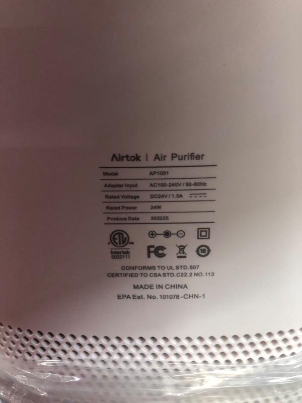 Photo 4 of AIRTOK Air Purifiers for Home Bedroom Large Room with H13 True HEPA Filter| 793 ft2 Coverage Max