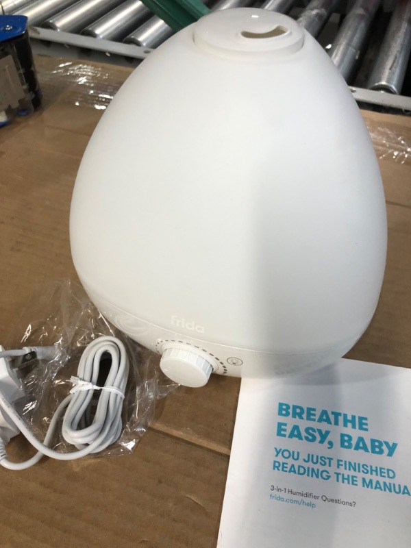 Photo 3 of **FOR PARTS**SEE NOTES**Frida Baby Fridababy 3-in-1 Humidifier with Diffuser and Nightlight, White