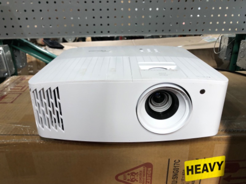 Photo 2 of Optoma UHD38x Bright, True 4K UHD Gaming Projector | 4000 Lumens | 4.2ms Response Time at 1080p 