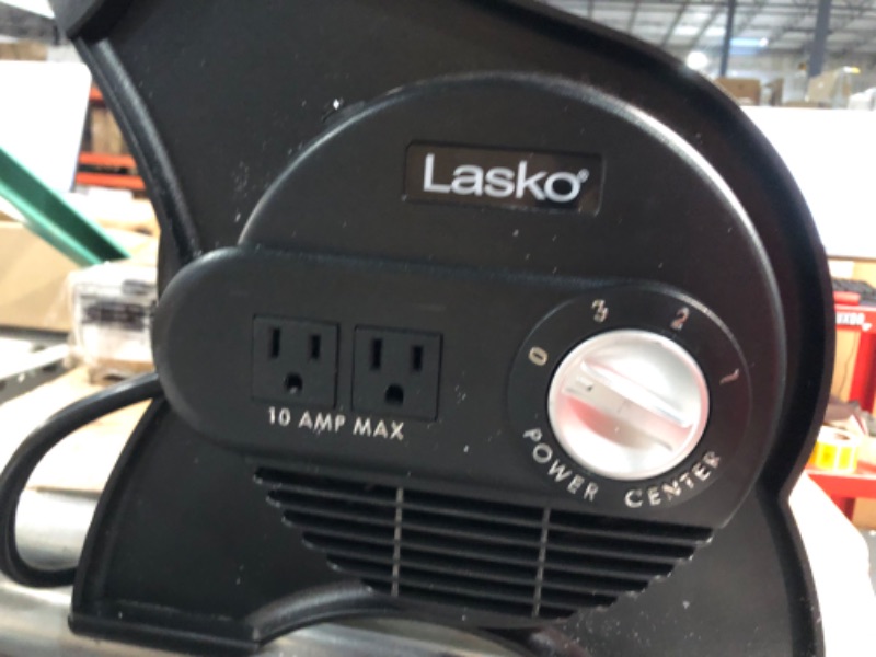 Photo 3 of **FOR PARTS**SEE NOTES**Lasko U12104 High Velocity Pro Pivoting Utility Fan for Cooling, Ventilating, Exhausting and Drying 