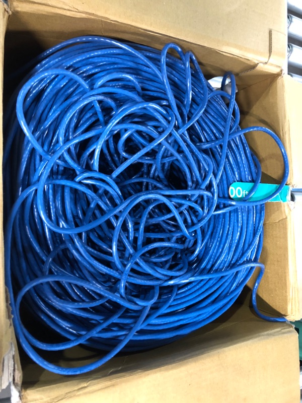 Photo 3 of Monoprice Cat6 Ethernet Bulk Cable - Network Internet Cord, Stranded, 550Mhz, UTP, Pure Bare Copper Wire, 24AWG, 1000 Feet