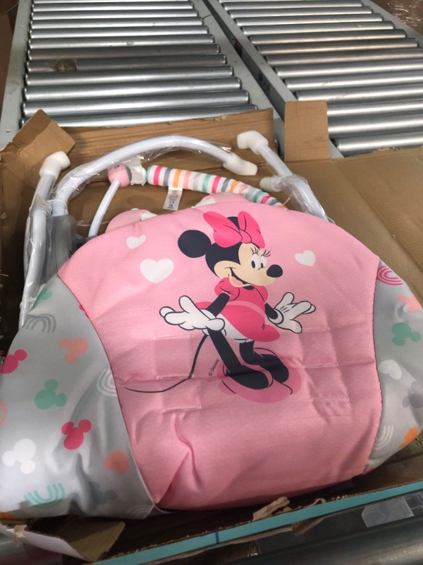 Photo 5 of Bright Starts Disney Baby Minnie Mouse Infant to Toddler Rocker