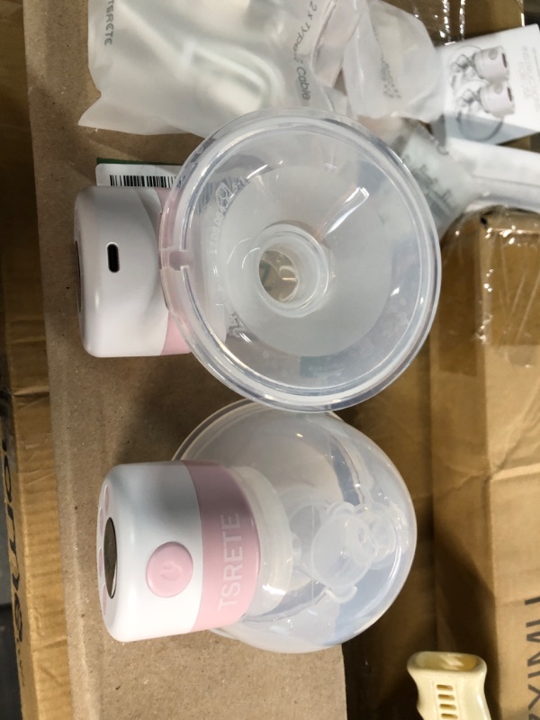 Photo 2 of Breast Pump,Double Wearable Breast Pump,Electric Hands Free Breast Pumps with 2 Modes,9 