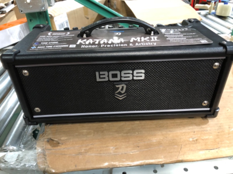 Photo 2 of **SEE NOTES**
Boss Katana Head MkII 100-watt Guitar Amp Head Compact Amplifier