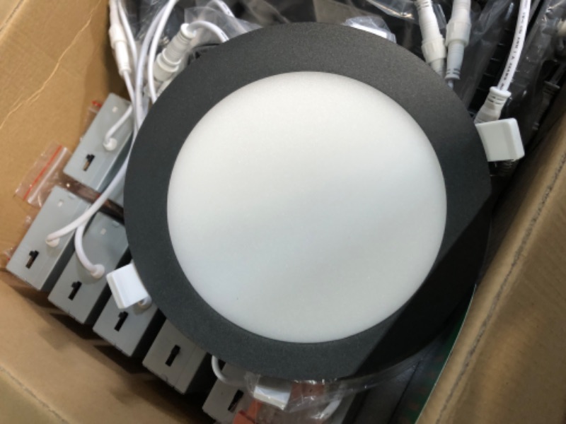 Photo 2 of 12 Pack Recessed Lighting 6 Inch with Junction Box, 5CCT