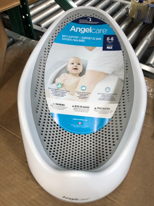 Photo 3 of Angelcare Baby Bath Support (Grey) | Ideal for Babies Less than 6 Months Old