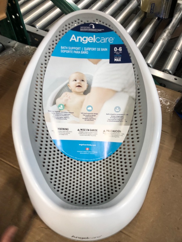 Photo 4 of Angelcare Baby Bath Support (Grey) | Ideal for Babies Less than 6 Months Old