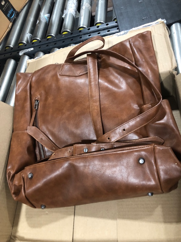 Photo 1 of Generic womens brown leather hand bag