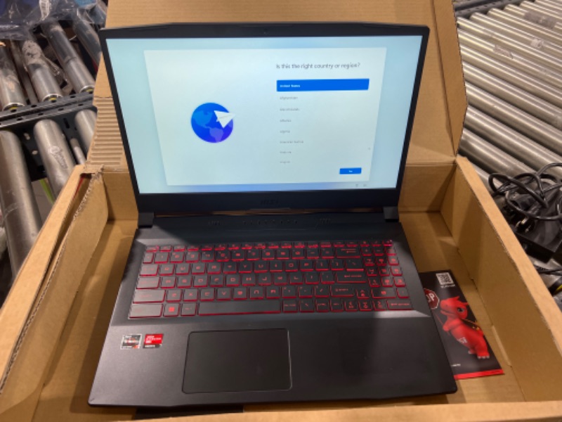 Photo 2 of MSI Pulse GL66 15.6" FHD 144Hz Gaming Laptop: Intel Core i7-12700H RTX 3070 16GB 512GB NVMe SSD, Type-C USB 3.2 Gen 1, RGB Gaming Keyboard, Cooler Boost 5, Win11 Home: Black 12UGKV-464