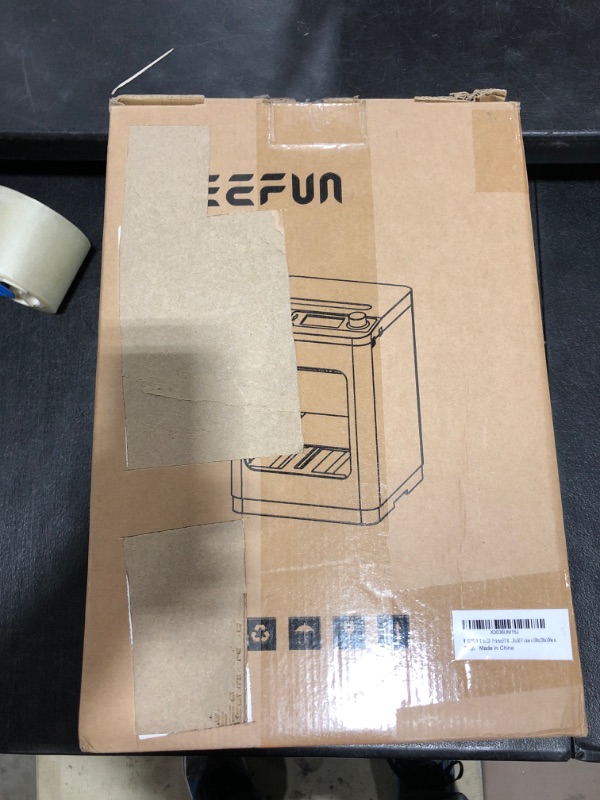 Photo 1 of WEEFUN Mini 3D Printer, FDM 3D Printer with Resume Printing Function Quick Guide Fully Assembled Fully Open Source, Auto Leveling, Removable Flexible Magnetic Build Plate, Build Volume 100x120x100mm Tina2