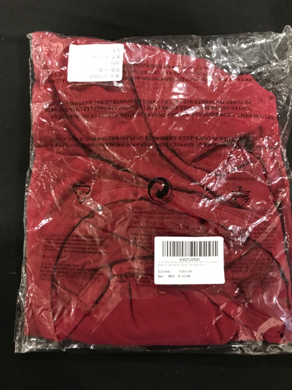 Photo 2 of [Size XL] Allegrace Long Sleeve- Red