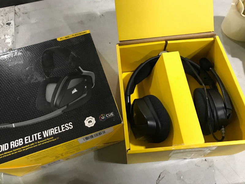 Photo 2 of VOID RGB ELITE Wireless 7.1 Surround Sound Gaming Headset for PC, PS5, PS4