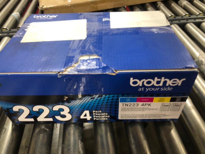 Photo 1 of Brother TN223 Standard-Yield Toner Cartridge 4-Pack for Select HL / MFC Series All-in-One Printers