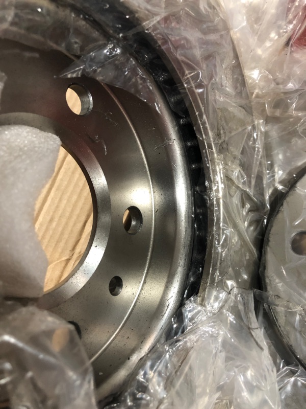 Photo 2 of a-premium brake rotors set g3000 metal lurgical process performance 5 lug
part number brr55195
po#r102224051