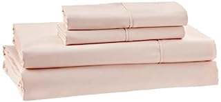 Photo 1 of Amazon Aware 100% Organic Cotton 300 Thread Count Sheet Set - Blush, Queen