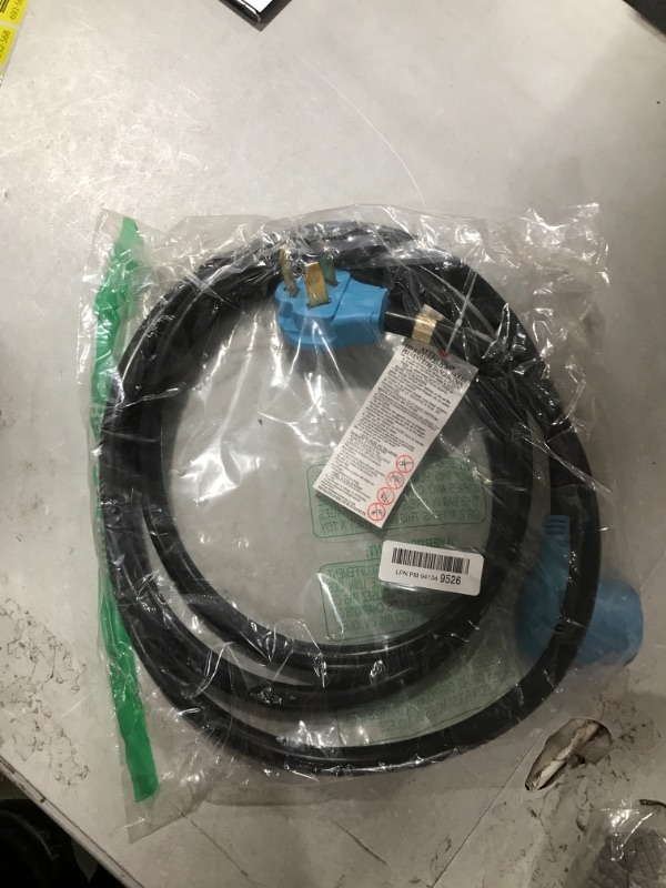 Photo 1 of CircleCord 3 Prong 10 Feet Dryer/EV Extension Cord, 30 Amp NEMA 10-30P to 10-30R, Use for Electric Clothes Dryer Power Extension and Level 2 EV Charging, 125V/250V STW 10 Gauge, UL Listed 10 FT NEMA 10-30P/R