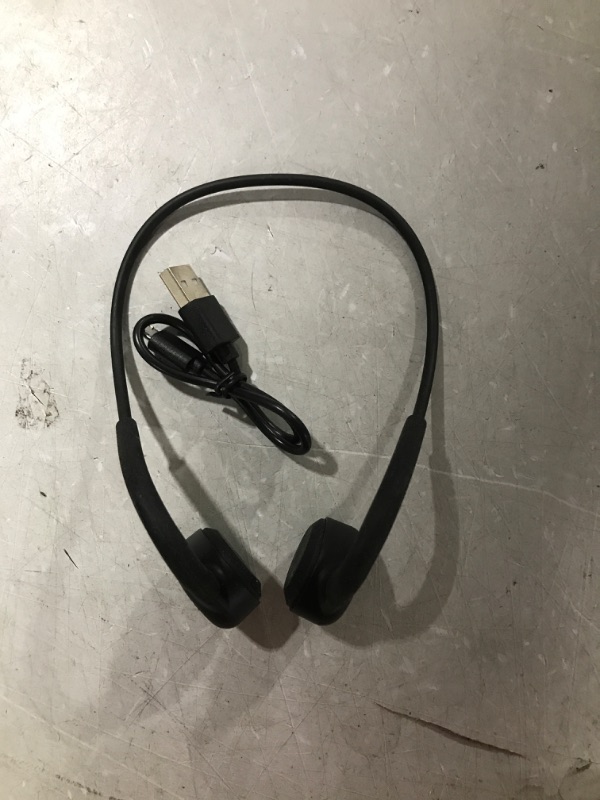 Photo 1 of Wireless Bone Conduction Headphones Bluetooth 5.0 Open Ear Sports Headset with Mic Sweatproof for Running