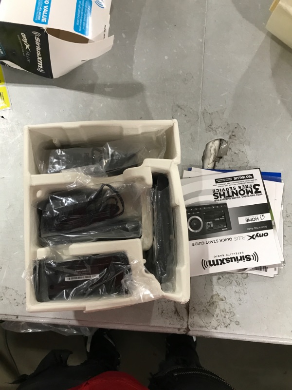 Photo 1 of SiriusXM Onyx Plus Satellite Radio w/ Home Kit