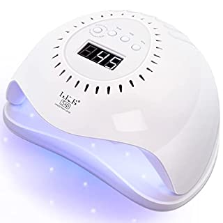 Photo 1 of LetGoShop UV LED Nail Lamp 168W Quick-Drying Nail Dryer with 4 Timers Automatic Sensor UV Light for Nails UV Nail Lamp for UV Resin & Gel Polish (B08Z84ZTJF)
