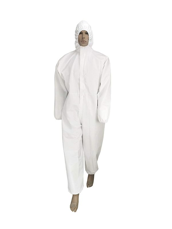 Photo 1 of  Disposable Isolation Coveralls - L set 2 