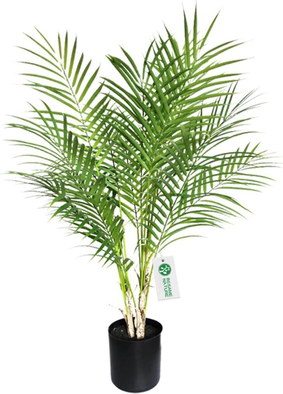 Photo 1 of  Little Artificial Paradise Palm Tree Plant, Fake Tropical Palm Tree for Home Office Decoration