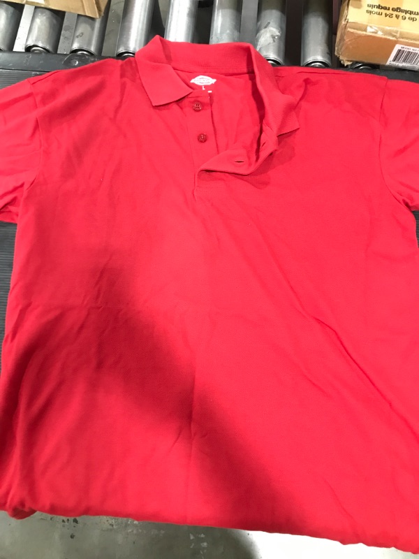 Photo 1 of Dickies Men's Big Short-Sleeve Pique Polo Shirt size L 