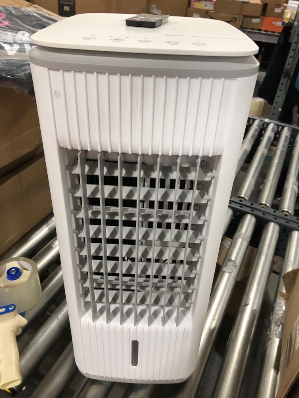 Photo 2 of 3-IN-1 Evaporative Air Cooler, Windowless Air Conditioner w/Cool Modes, 3 Speeds, 70° Oscillation & 7H Timer, Cooling Tower Fan w/Remote, Ice Packs*4, Portable Evaporative Cooler for Room Office
