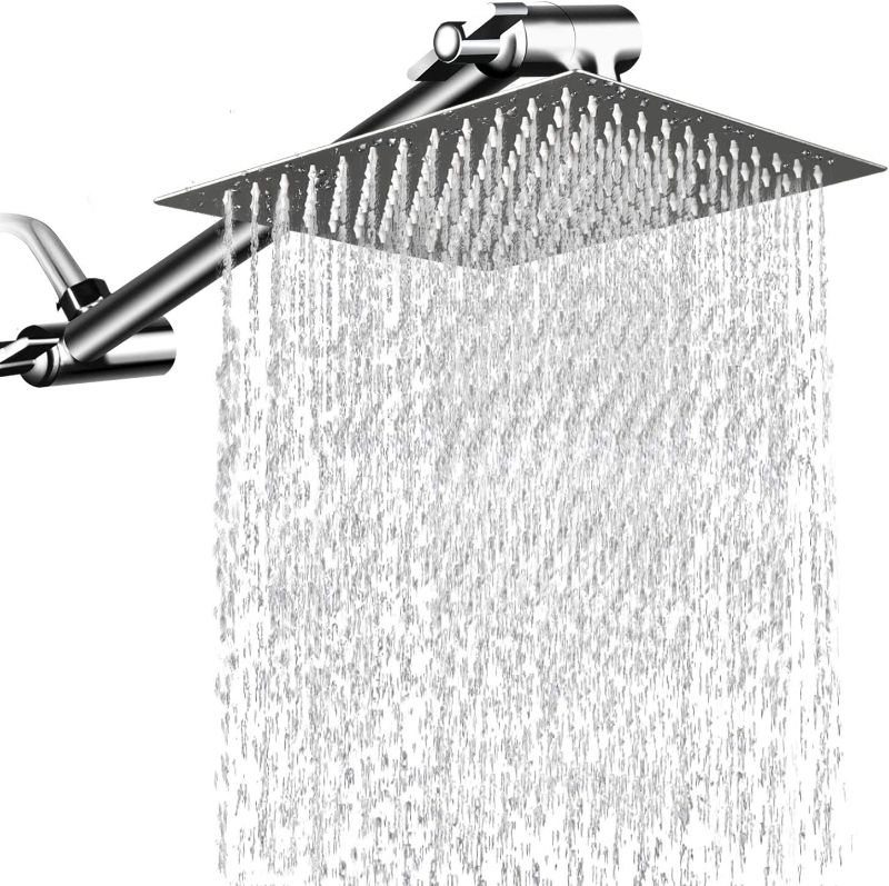 Photo 1 of 12 Inch High Pressure Showerhead with 11 Inch Arm
