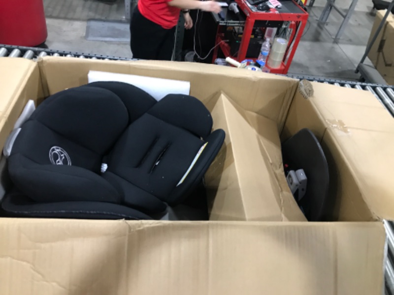 Photo 2 of Cybex Sirona S with Convertible Car Seat, 360° Rotating Seat, Rear-Facing or Forward-Facing Car Seat, Easy Installation, SensorSafe Chest Clip, Instant Safety Alerts, Urban Black Car Seat Urban Black