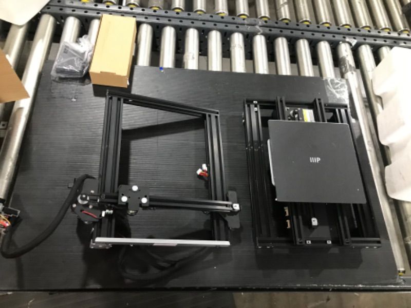 Photo 2 of Monoprice MP10 Mini 3D Printer - Black with (200 x 200 mm) Magnetic Heated Build Plate, Resume Printing Function, Assisted Leveling, and Touch Screen