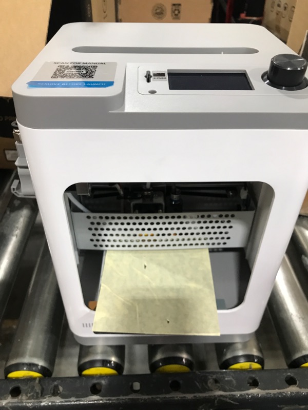 Photo 1 of Monoprice - 140108 MP Cadet 3D Printer, Full Auto Leveling, Print Via WiFi, Small Footprint Perfect for a Desktop, Office, Dorm Room, or The Classroom