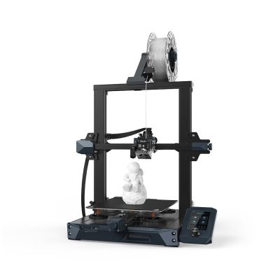 Photo 1 of FOR PARTS ONLY Creality Ender-3 S1 3D Printer + 5 X 1KG Black Sunlu PLA 3D Printer Filament
